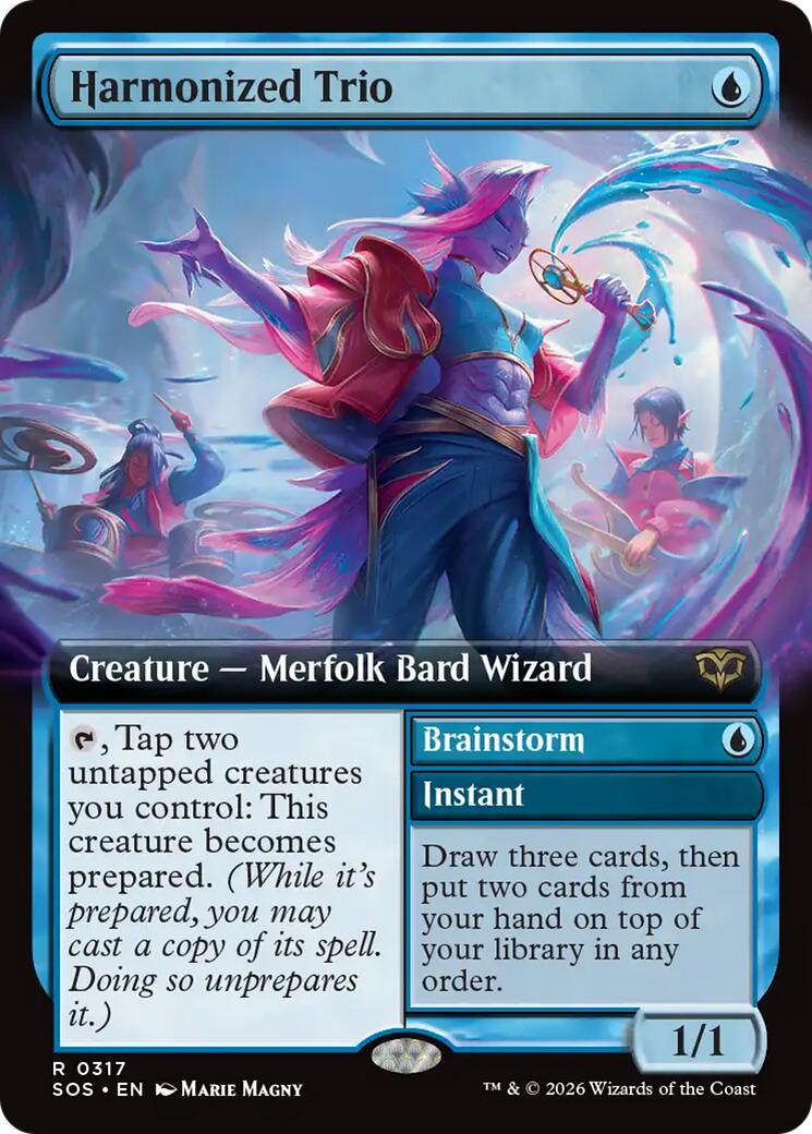 Harmonized Trio (Extended Art) [Secrets of Strixhaven] | Gear Gaming Bentonville