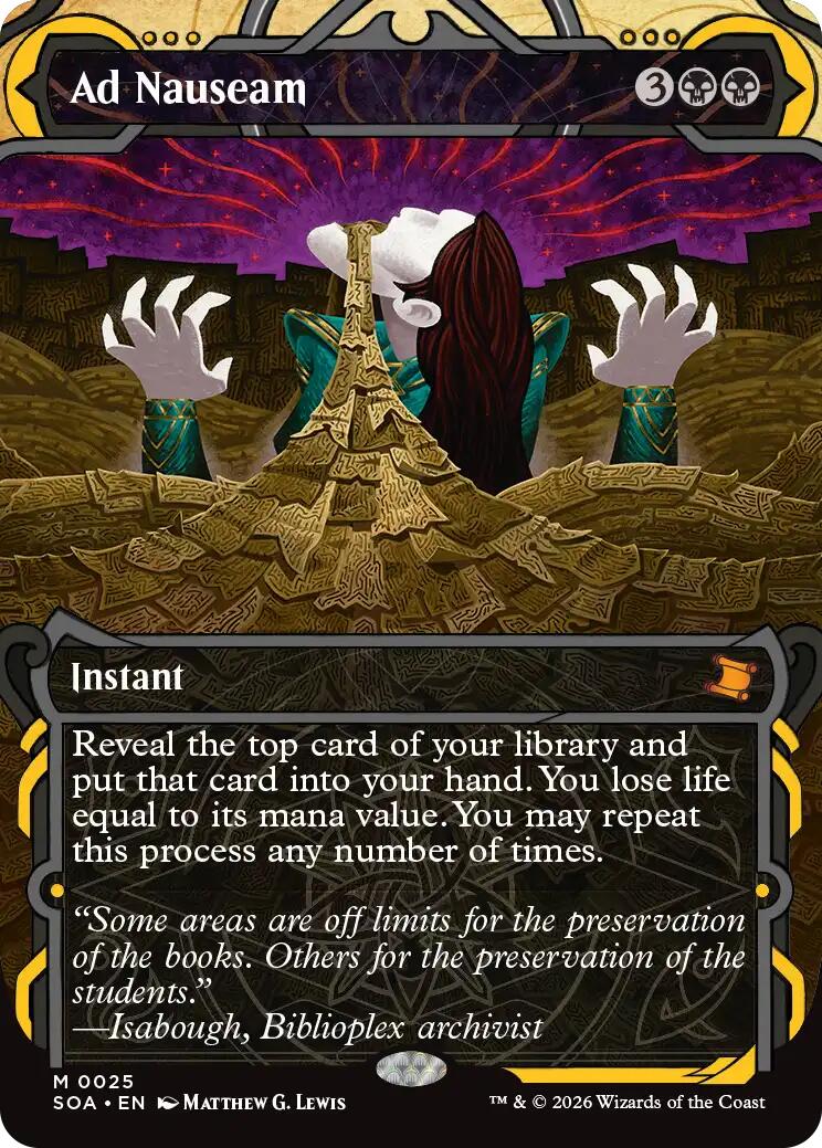 Ad Nauseam [Secrets of Strixhaven: Mystical Archive] | Gear Gaming Bentonville