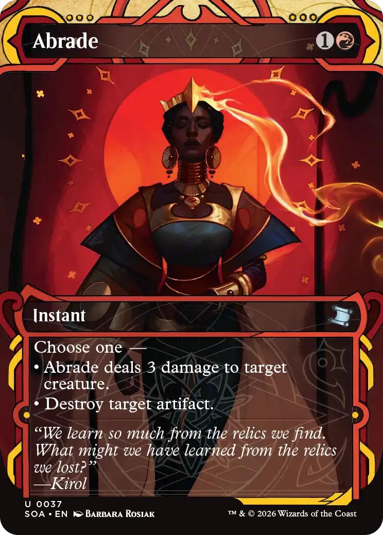 Abrade [Secrets of Strixhaven: Mystical Archive] | Gear Gaming Bentonville