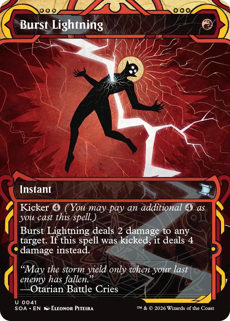 Burst Lightning [Secrets of Strixhaven: Mystical Archive] | Gear Gaming Bentonville
