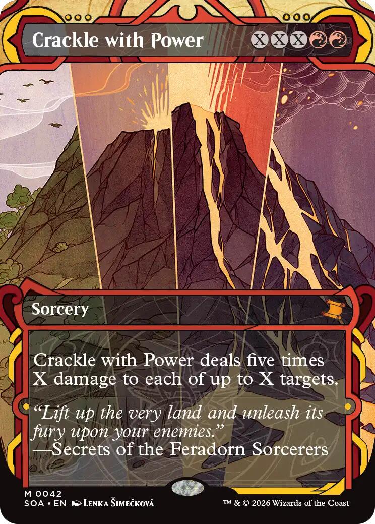 Crackle with Power [Secrets of Strixhaven: Mystical Archive] | Gear Gaming Bentonville