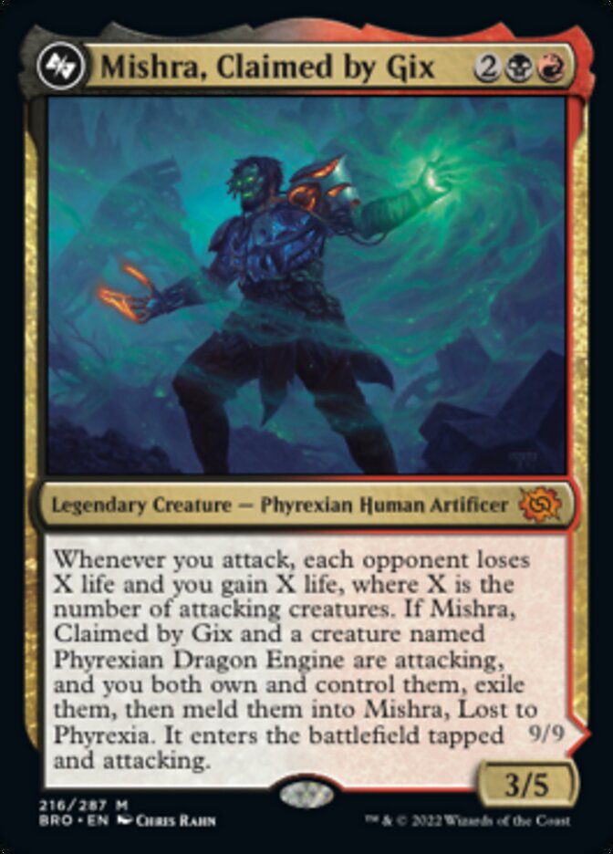 Mishra, Claimed by Gix (Promo Pack) [The Brothers' War Promos] | Gear Gaming Bentonville