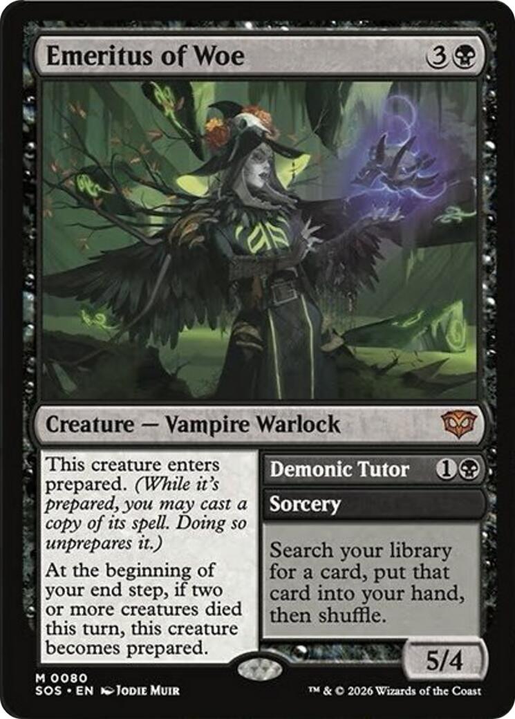 Emeritus of Woe [Secrets of Strixhaven] | Gear Gaming Bentonville