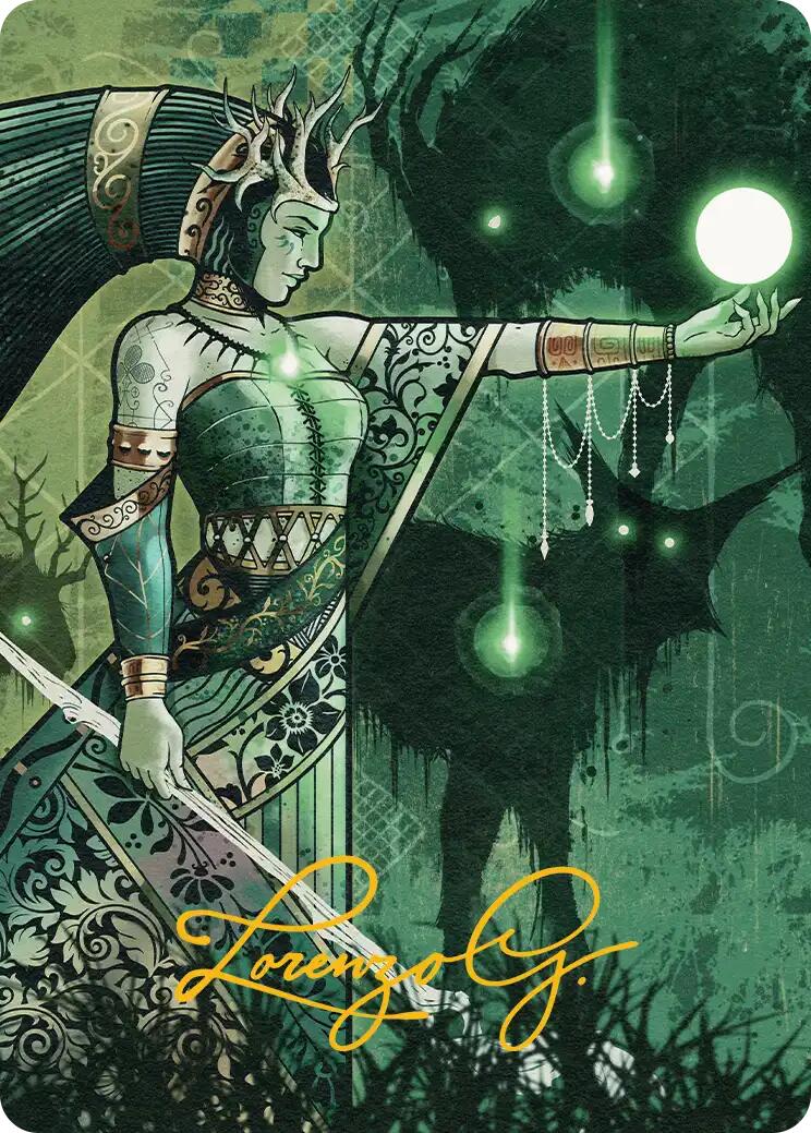 Shamanic Revelation Art Card (Gold-Stamped Signature) [Secrets of Strixhaven Art Series] | Gear Gaming Bentonville