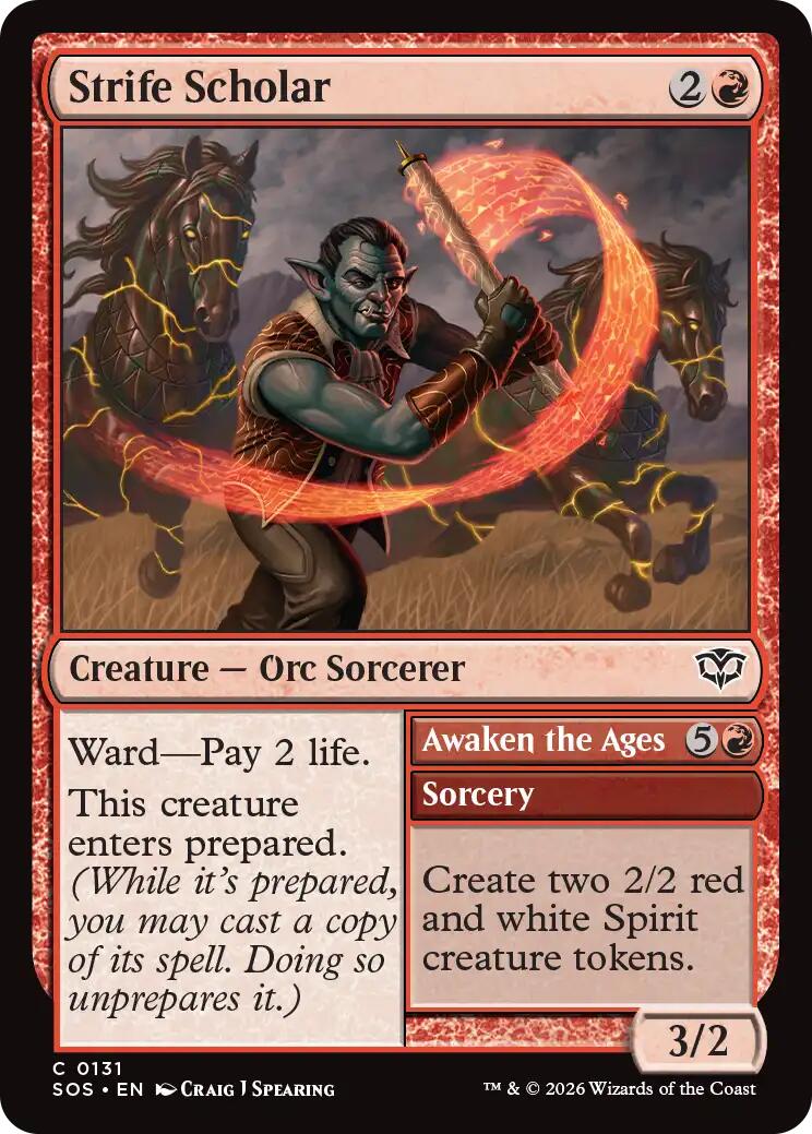Strife Scholar [Secrets of Strixhaven] | Gear Gaming Bentonville