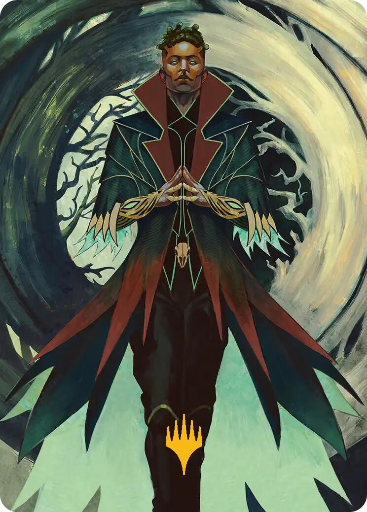 Professor Dellian Fel Art Card (Gold-Stamped Planeswalker Symbol) [Secrets of Strixhaven Art Series] | Gear Gaming Bentonville