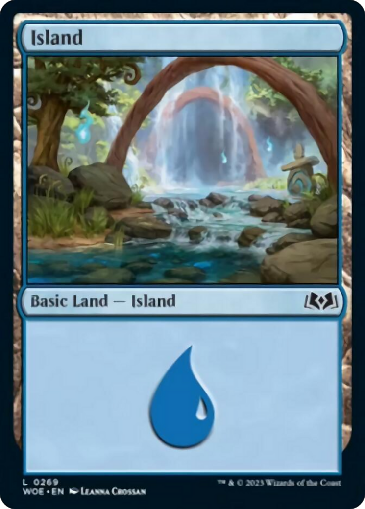 Island (0269) [Wilds of Eldraine] | Gear Gaming Bentonville