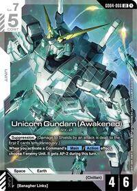 Unicorn Gundam (Awakened) (GD04-066) [Phantom Aria] | Gear Gaming Bentonville