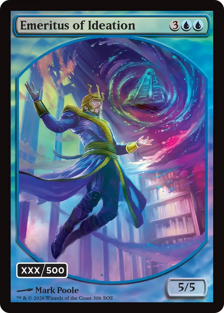 Emeritus of Ideation (Serial Numbered) [Secrets of Strixhaven] | Gear Gaming Bentonville