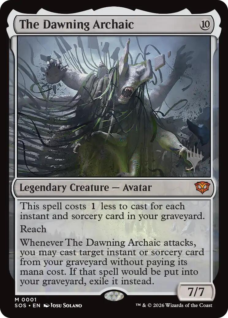 The Dawning Archaic [Secrets of Strixhaven Promos] | Gear Gaming Bentonville