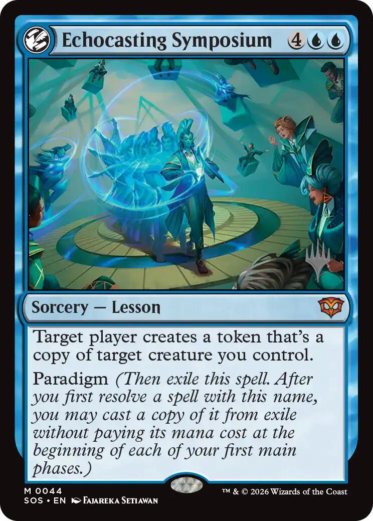 Echocasting Symposium [Secrets of Strixhaven Promos] | Gear Gaming Bentonville