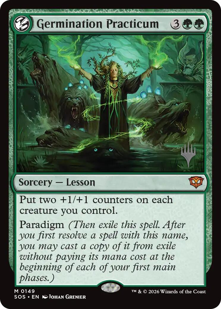 Germination Practicum [Secrets of Strixhaven Promos] | Gear Gaming Bentonville