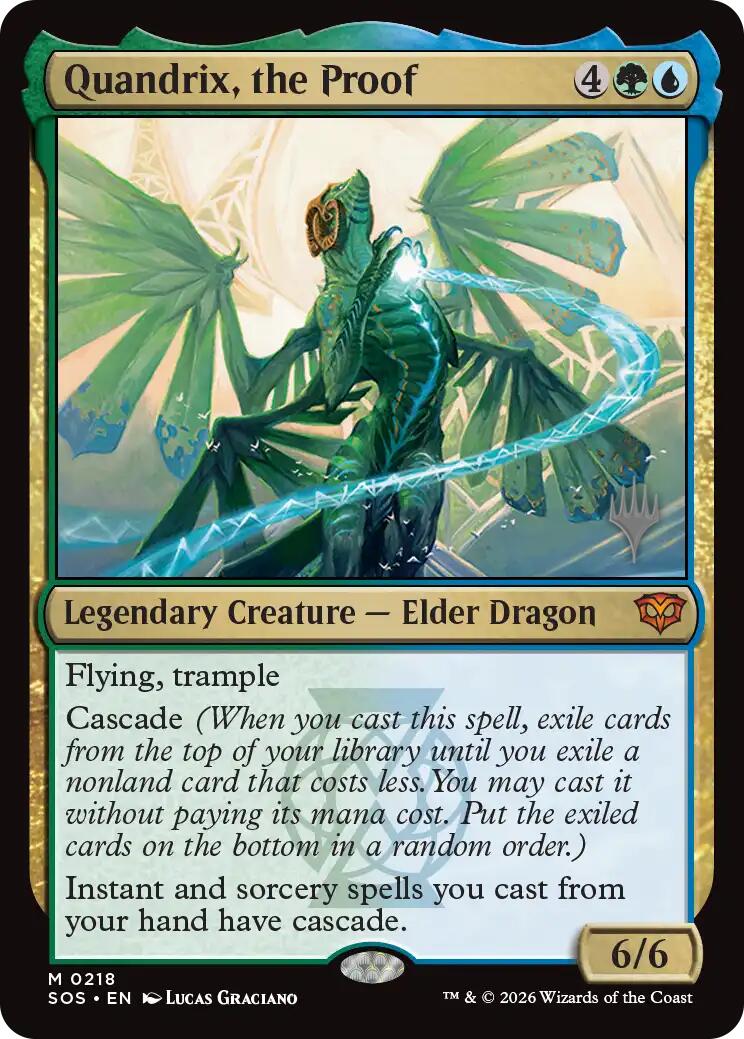 Quandrix, the Proof [Secrets of Strixhaven Promos] | Gear Gaming Bentonville