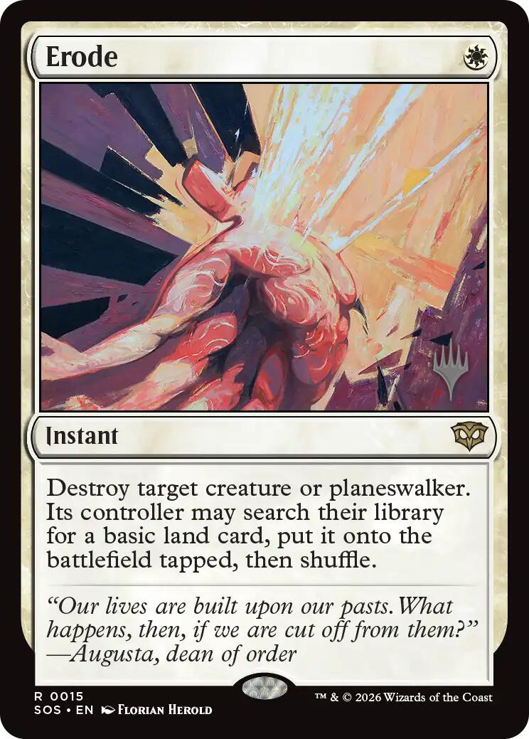 Erode [Secrets of Strixhaven Promos] | Gear Gaming Bentonville