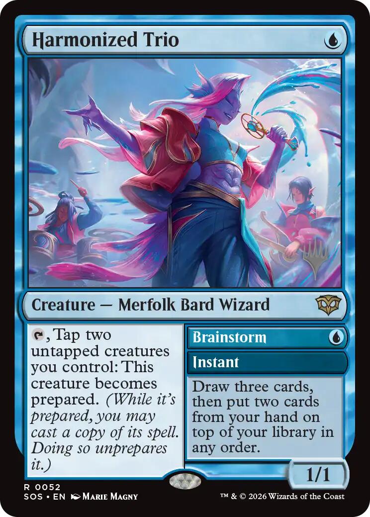 Harmonized Trio [Secrets of Strixhaven Promos] | Gear Gaming Bentonville