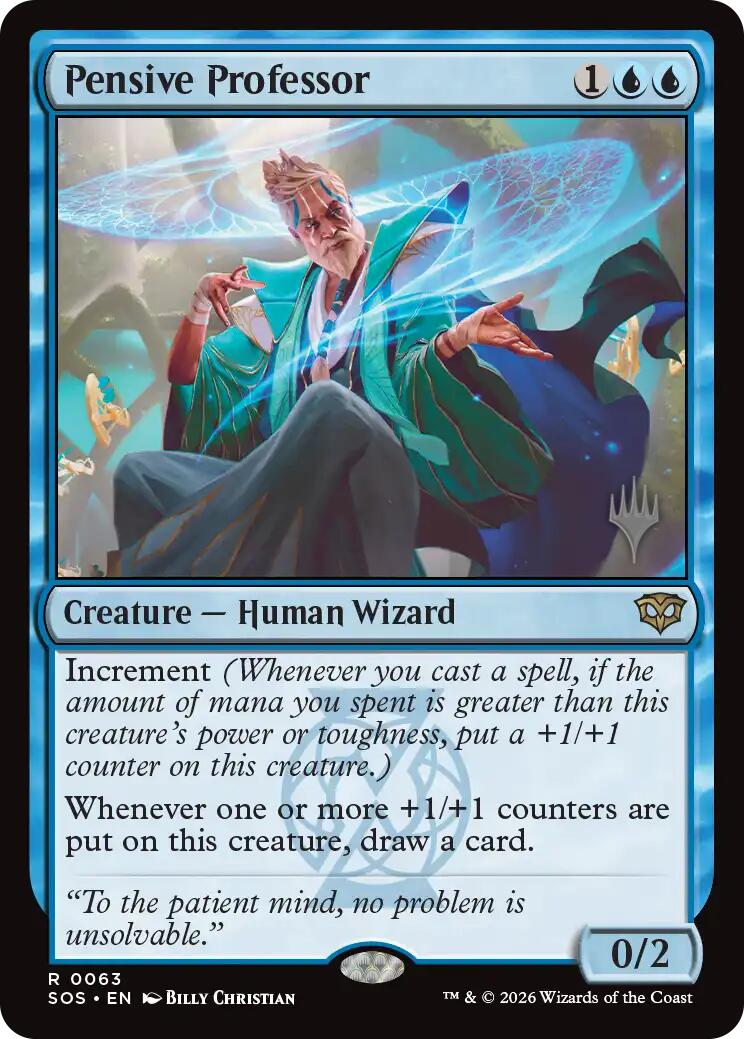 Pensive Professor [Secrets of Strixhaven Promos] | Gear Gaming Bentonville