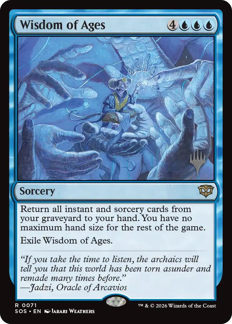 Wisdom of Ages [Secrets of Strixhaven Promos] | Gear Gaming Bentonville