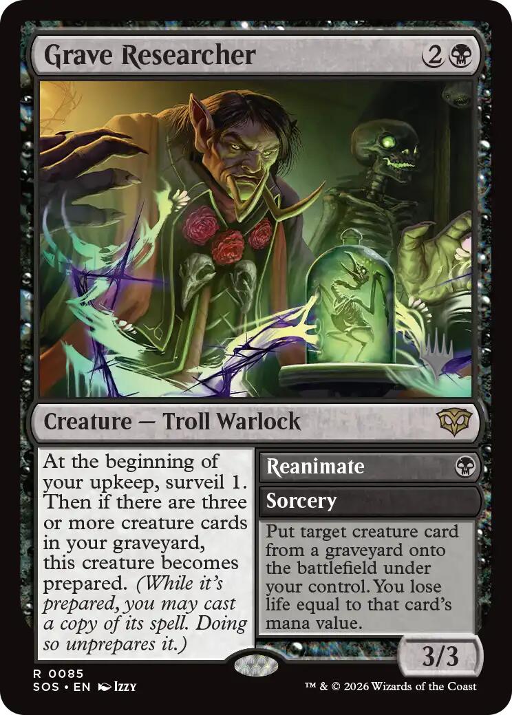 Grave Researcher [Secrets of Strixhaven Promos] | Gear Gaming Bentonville