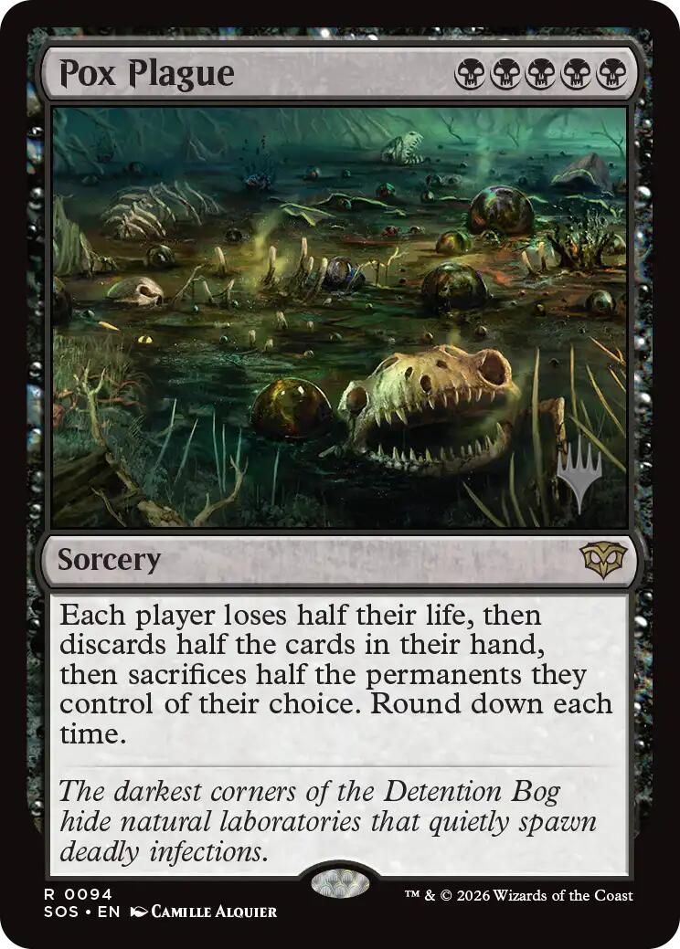 Pox Plague [Secrets of Strixhaven Promos] | Gear Gaming Bentonville