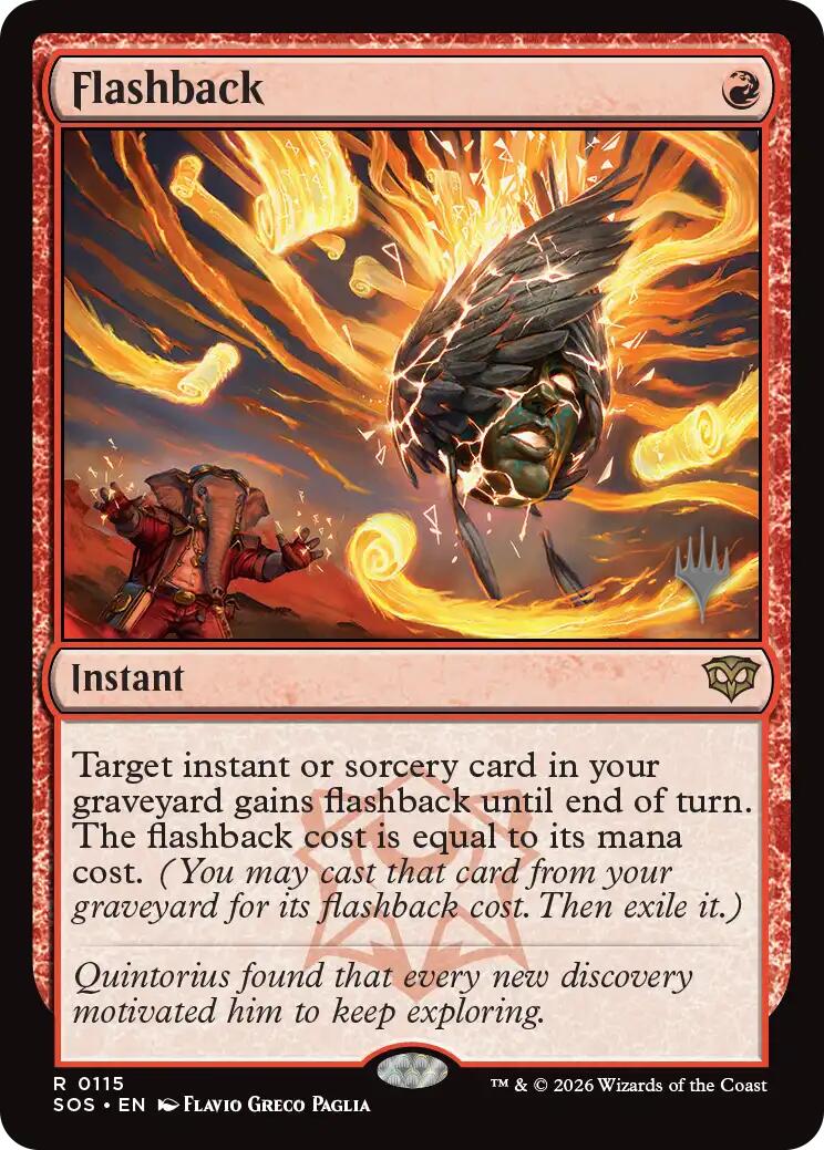 Flashback [Secrets of Strixhaven Promos] | Gear Gaming Bentonville