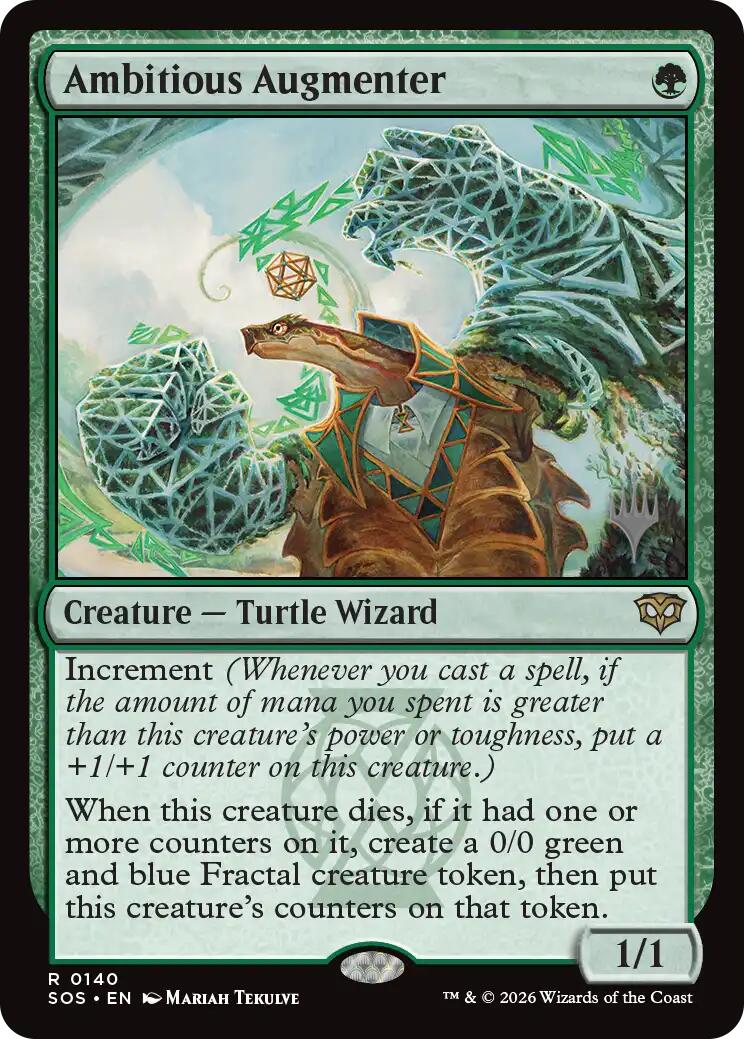Ambitious Augmenter [Secrets of Strixhaven Promos] | Gear Gaming Bentonville