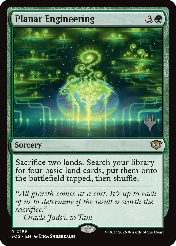 Planar Engineering [Secrets of Strixhaven Promos] | Gear Gaming Bentonville