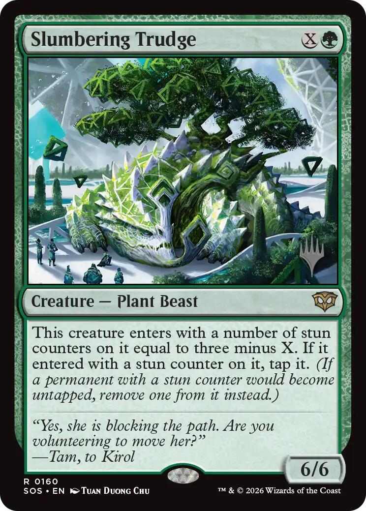 Slumbering Trudge [Secrets of Strixhaven Promos] | Gear Gaming Bentonville