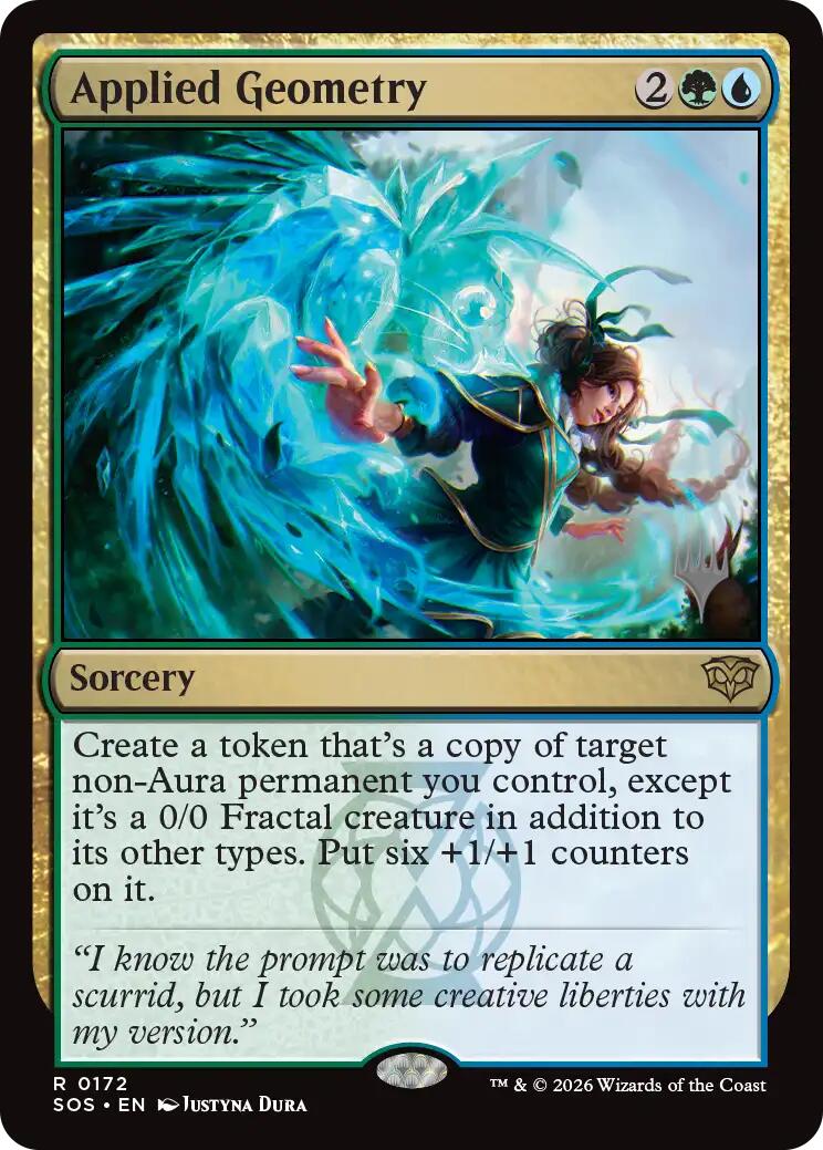 Applied Geometry [Secrets of Strixhaven Promos] | Gear Gaming Bentonville