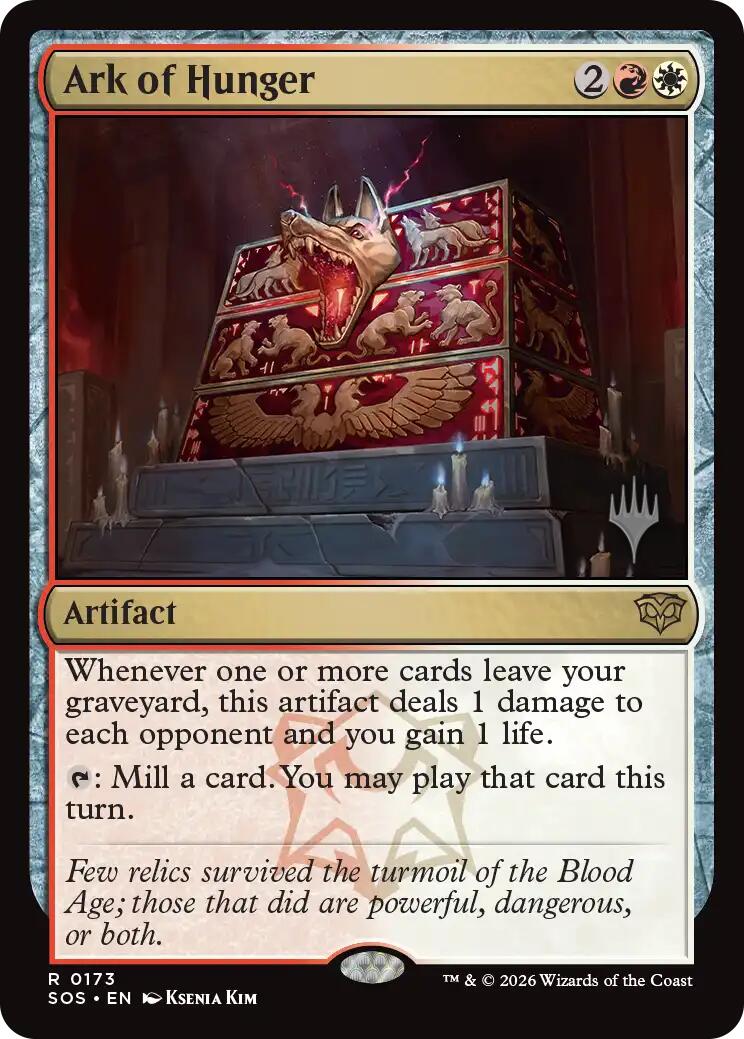 Ark of Hunger [Secrets of Strixhaven Promos] | Gear Gaming Bentonville