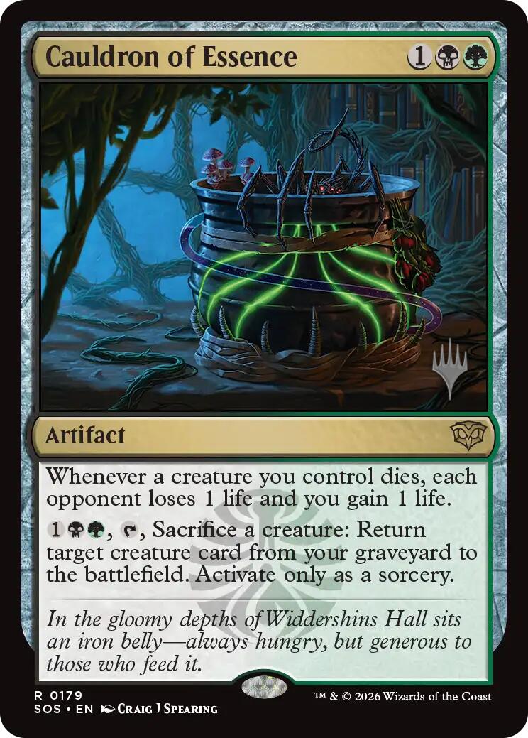 Cauldron of Essence [Secrets of Strixhaven Promos] | Gear Gaming Bentonville