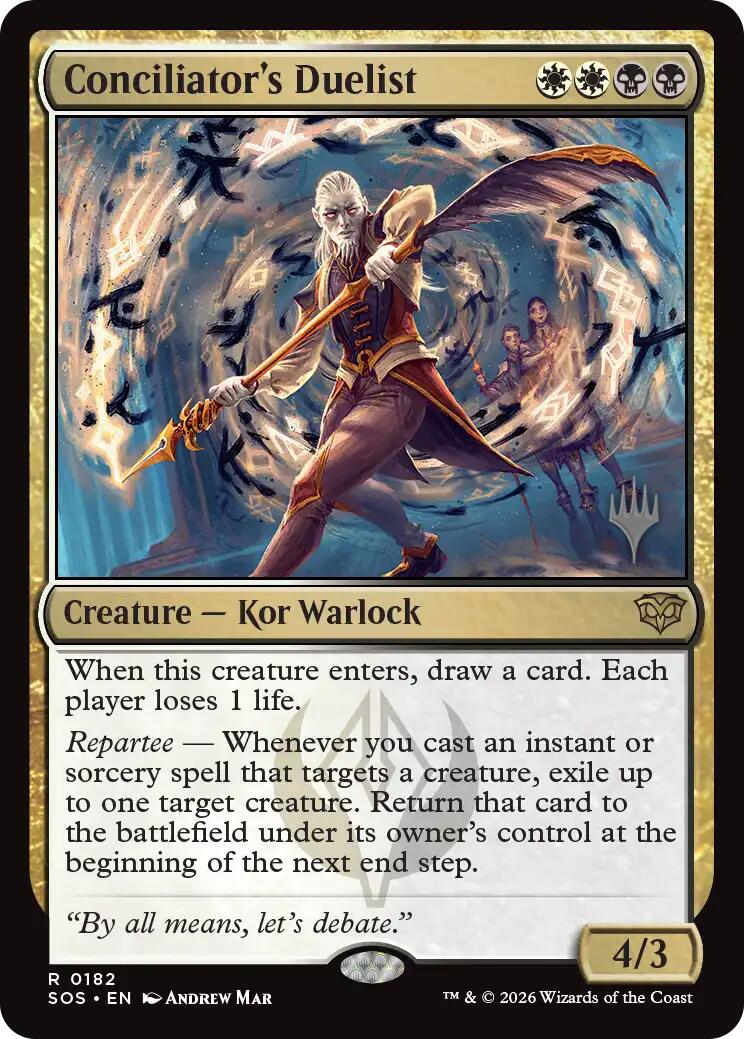 Conciliator's Duelist [Secrets of Strixhaven Promos] | Gear Gaming Bentonville
