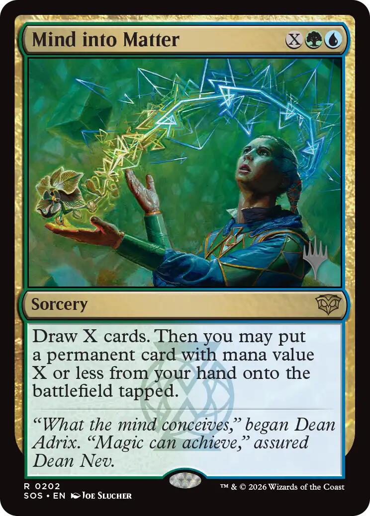 Mind into Matter [Secrets of Strixhaven Promos] | Gear Gaming Bentonville