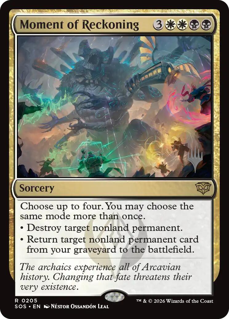Moment of Reckoning [Secrets of Strixhaven Promos] | Gear Gaming Bentonville
