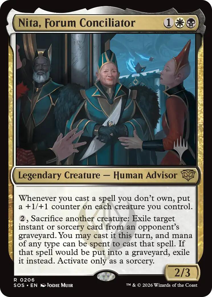 Nita, Forum Conciliator [Secrets of Strixhaven Promos] | Gear Gaming Bentonville