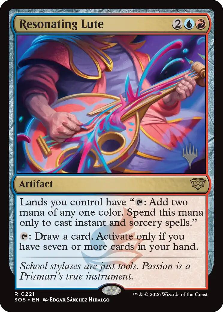 Resonating Lute [Secrets of Strixhaven Promos] | Gear Gaming Bentonville
