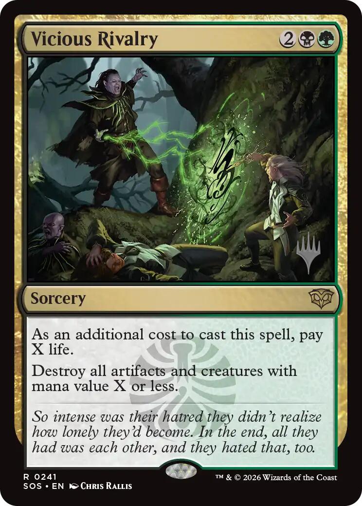 Vicious Rivalry [Secrets of Strixhaven Promos] | Gear Gaming Bentonville