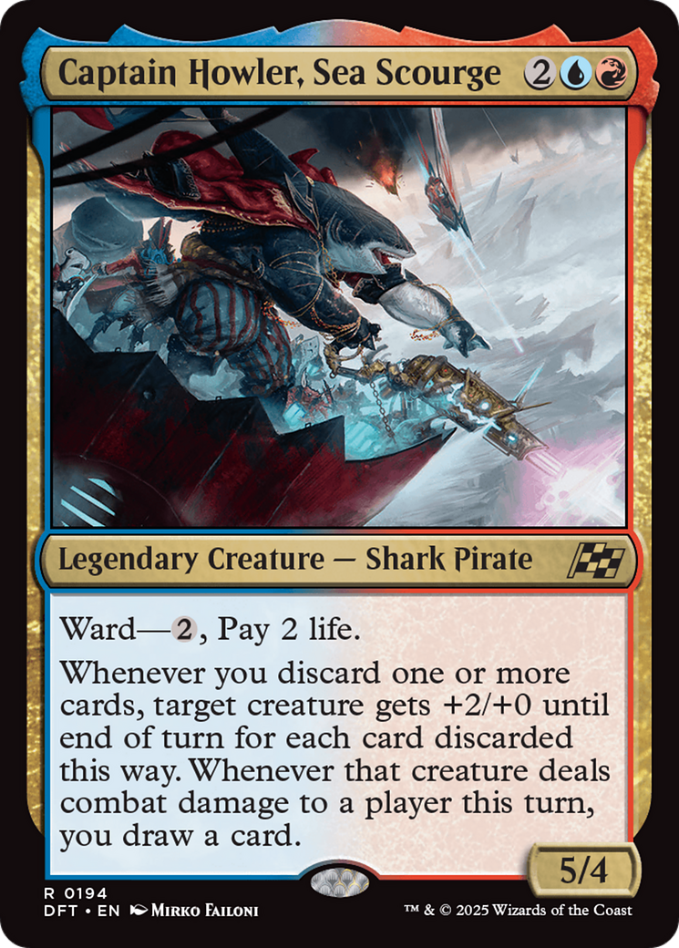 Captain Howler, Sea Scourge [Aetherdrift] | Gear Gaming Bentonville