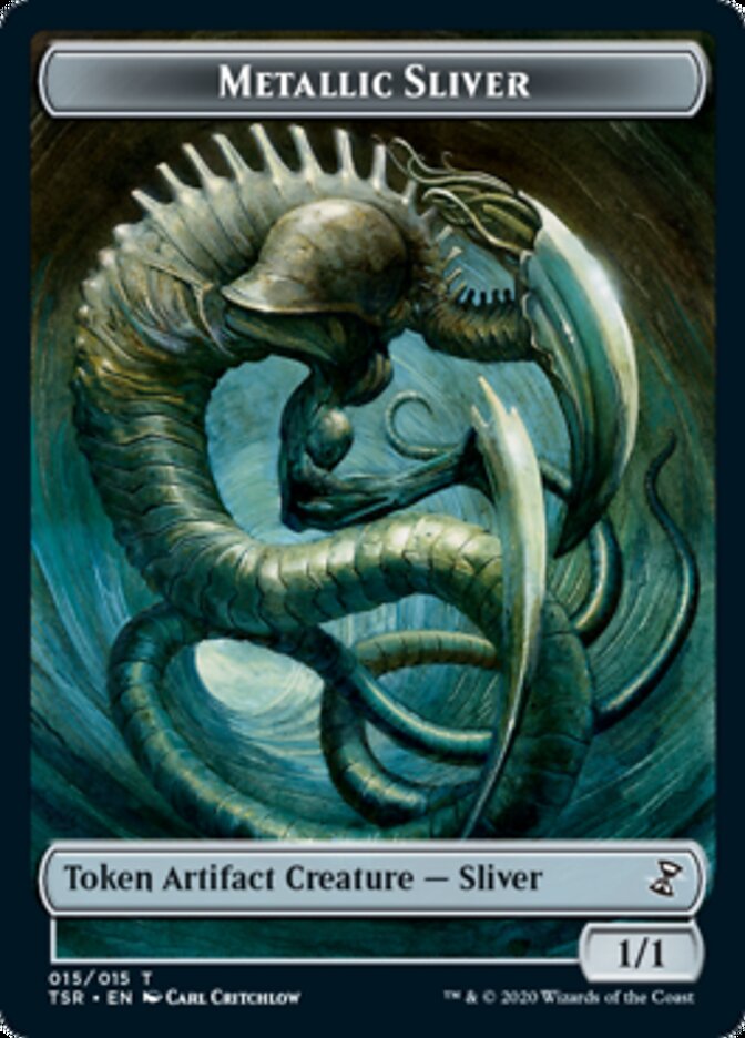 Metallic Sliver Token [Time Spiral Remastered Tokens] | Gear Gaming Bentonville