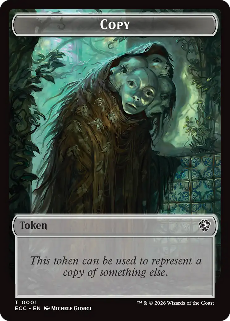 Treasure // Copy Double-Sided Token [Lorwyn Eclipsed Tokens] | Gear Gaming Bentonville