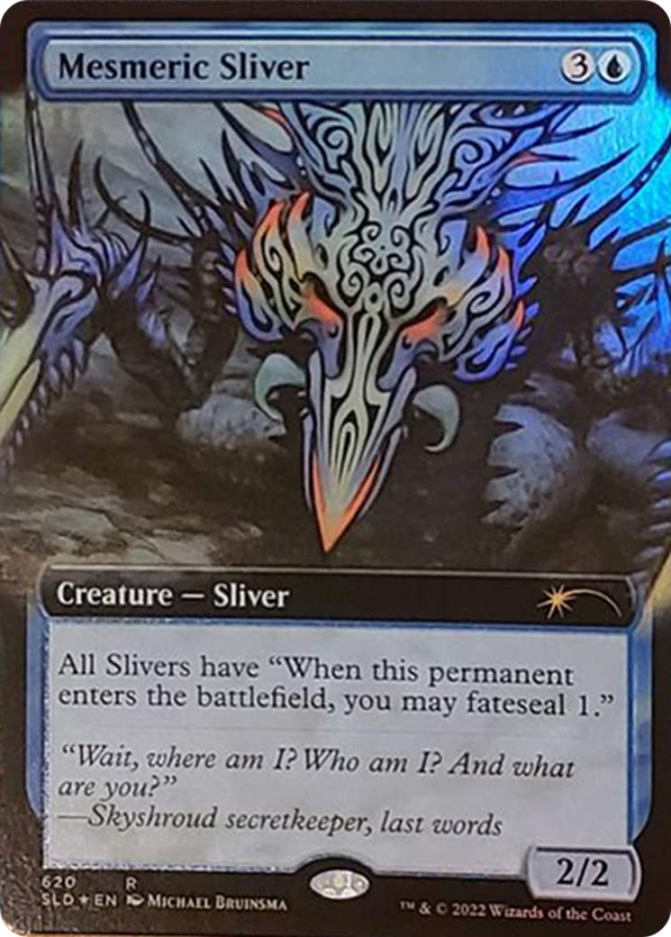 Mesmeric Sliver (Extended Art) [Secret Lair Drop Series] | Gear Gaming Bentonville