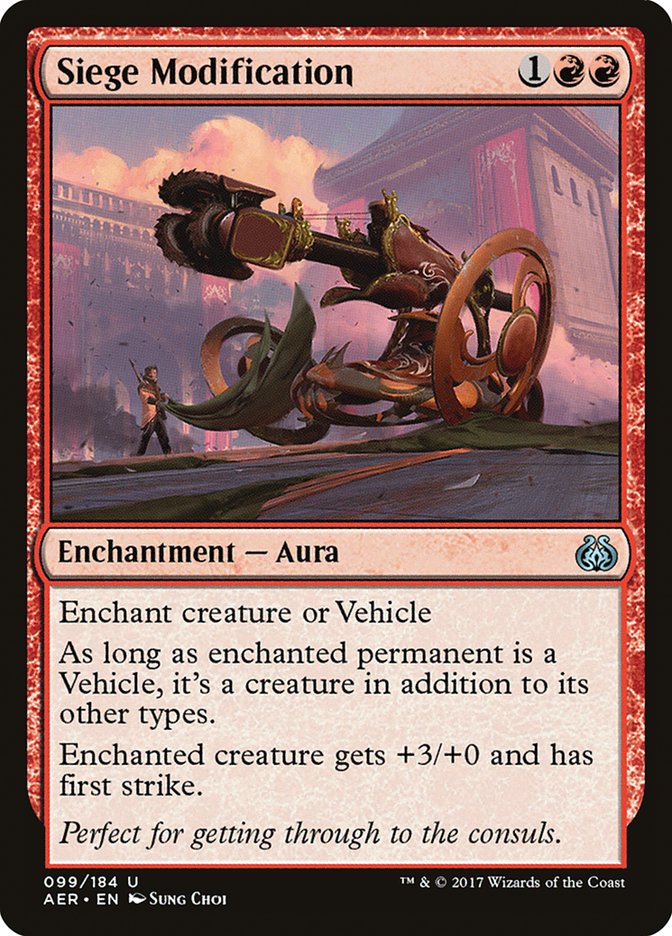 Siege Modification [Aether Revolt] | Gear Gaming Bentonville