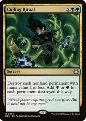 Culling Ritual [Duskmourn: House of Horror Commander] | Gear Gaming Bentonville