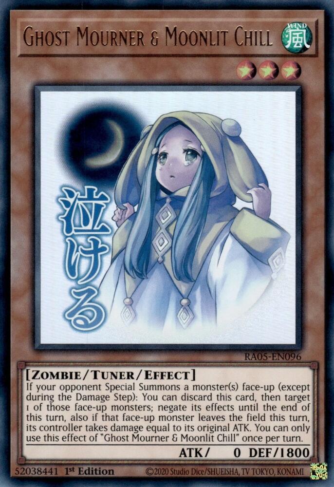 Ghost Mourner & Moonlit Chill [RA05-EN096] Ultra Rare | Gear Gaming Bentonville