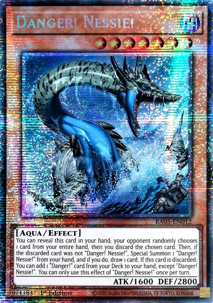 Danger! Nessie! (Starlight Rare) [RA05-EN012] Starlight Rare | Gear Gaming Bentonville