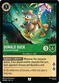 Donald Duck - Distracted Traveler (84/204) [Wilds Unknown] | Gear Gaming Bentonville