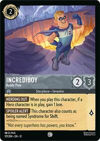 Incrediboy - Buddy Pine (177/204) [Wilds Unknown] | Gear Gaming Bentonville