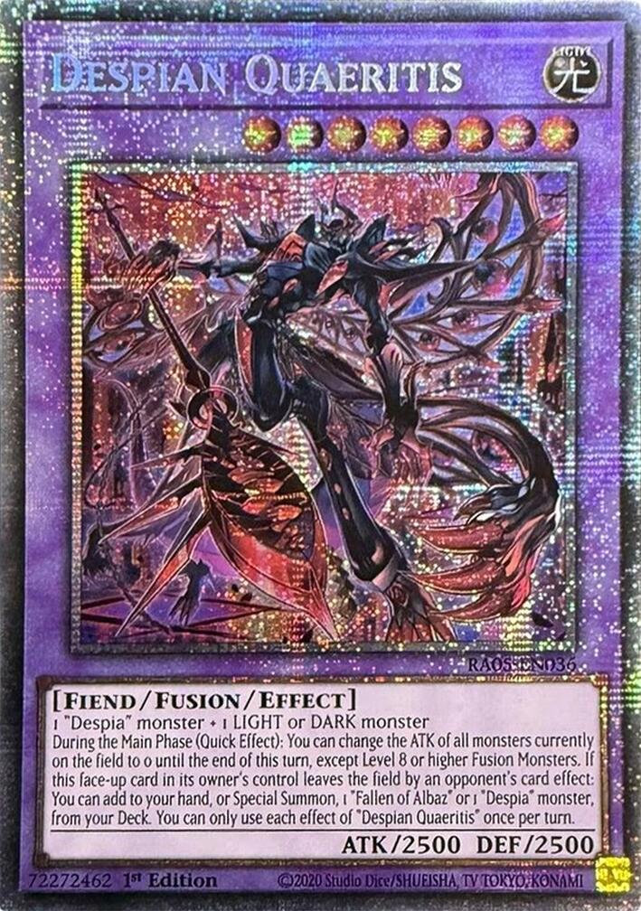 Despian Quaeritis (Starlight Rare) [RA05-EN036] Starlight Rare | Gear Gaming Bentonville