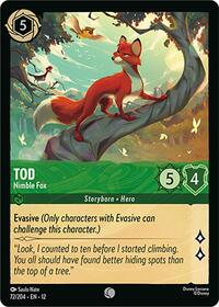Tod - Nimble Fox (72/204) [Wilds Unknown] | Gear Gaming Bentonville
