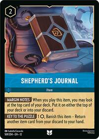 Shepherd's Journal (169/204) [Wilds Unknown] | Gear Gaming Bentonville