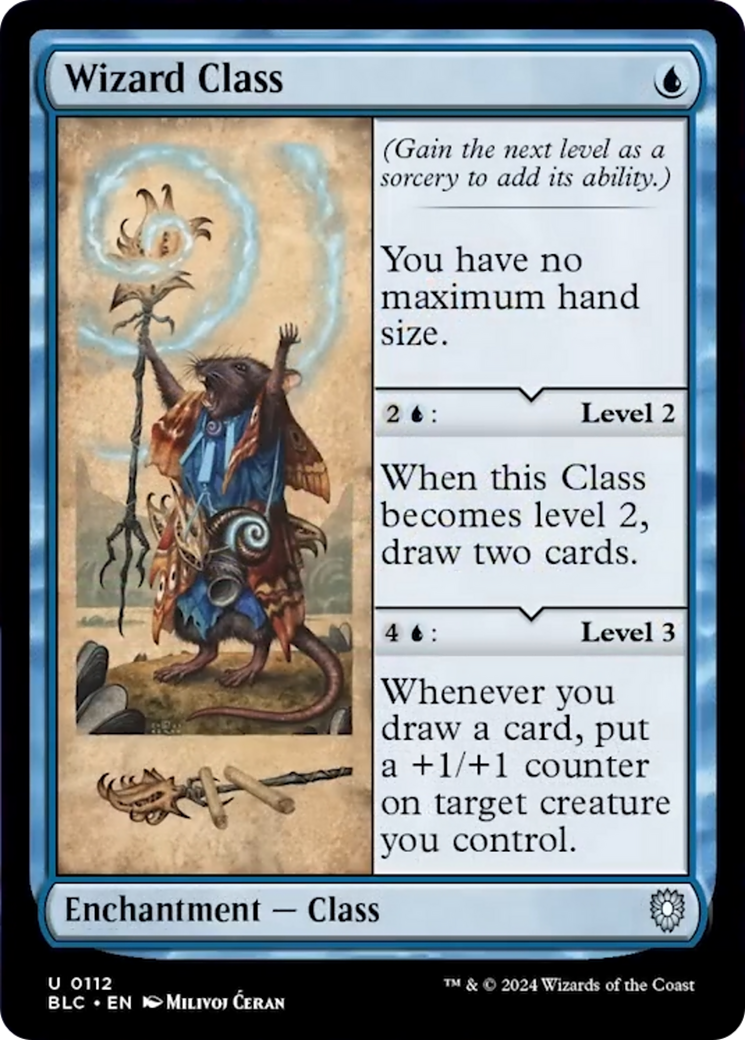 Wizard Class [Bloomburrow Commander] | Gear Gaming Bentonville